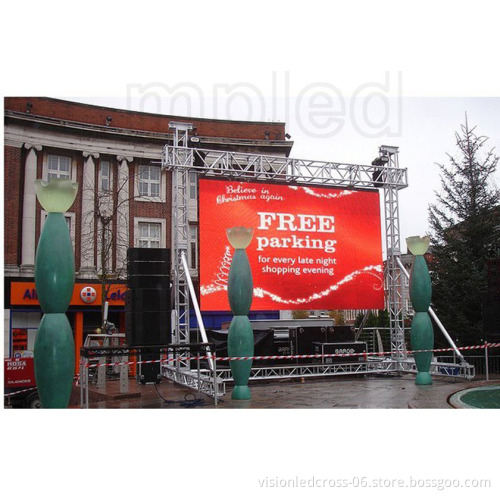 Shenzhen P10 outdoor led display factory High resolution outdoor led display